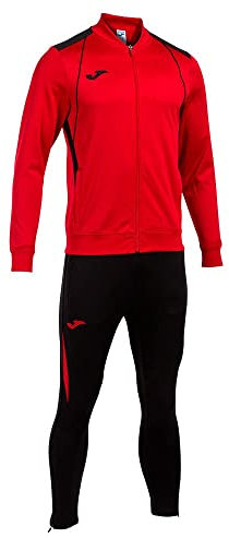 Joma Herren Mann Championship Vii Trainingsanzug, Rot Schwarz, 6-7 Jahre EU