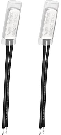 Rebower KSD9700 NO 40C Temperatura Controllo Interruttore Termostato Termico Protezione Interruttore - Normalmente Aperto/ 250V 5A/Metallo/2 Conf