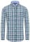 J.VER Karohemd Button Down Oktoberfest Shirt Regular Fit Freizeithemden Faltenfrei Businesshemd Langarm Täglichen Formelle Trachtenhemd,Blau Grün Weiß,M