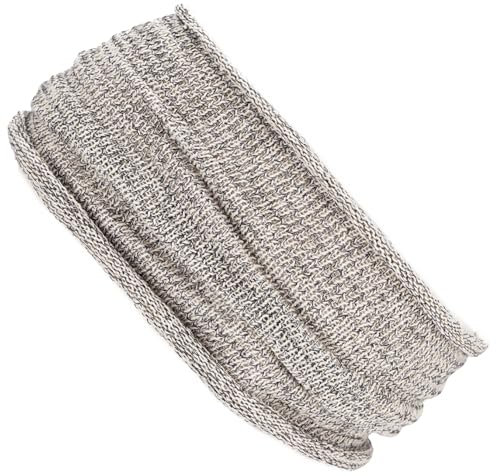 GURU SHOP Magic Hairband, Dread Wrap, Schlauchschal, Stirnband - Haarband Hellgrau, Herren/Damen, Baumwolle