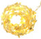 DOITOOL 1Stk Laternenpfahl Hochzeitsdekorationen Lichterketten Ornament Weihnachtsgirlande dekoratives Blatt-Einstelllicht Rattanlicht Energie Kranz Gartenbeleuchtung schmücken Blätter