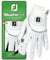 FootJoy WeatherSof Damen Golfhandschuh, Weiß/Grau