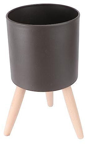 BESPORTBLE Eisenblumenständer Retro Pflanzenhalter Für Töpfe Grauer Kleiner Blumentopfständer Für Innen Und Außenbereiche Industrial Style Vielseitig Einsetzbar Für Verschiedene