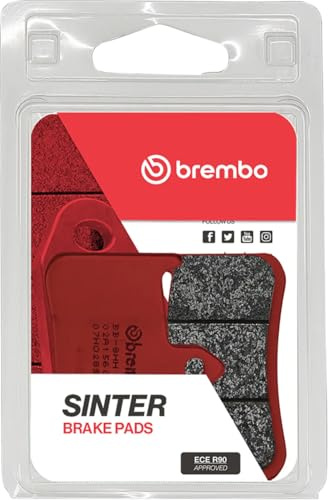 BREMBO 07HO28SA Bremsbelagsatz Bremsbeläge Vorne und Hinten Kompatibel mit HONDA MOTORCYCLES RVF