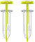 Tiardey 2 Pezzi Spargisemi Piccoli Seminatrice a Pressione Seminatrice Manuale 2 Pezzi per Fioritura da Giardinaggio -Verde