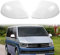 1 Paar Auto Spiegelkappen Ersatz für VW T5/T6/Transporter Caravelle 2010-2019, Außenspiegelkappe Rückspiegelkappe Abdeckungen, Außenspiegelgehäuse glänzend Außenspiegel-Abdeckkappen (Weiß)