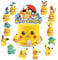 33 PCS Tortendeko Geburtstag Kinder, Kuchen Deko, Tortendeko Figuren + Cake Topper Cupcake + Tortenfiguren Kindergeburtstag, Tortendekoration Kinder für Jungen/Mädchen