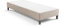 Best for Home Hotelbett Boxspringbett Bettgestell Boxspringgestell 90x200 cm Creme Boxspring Rahmen ohne Matratze