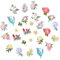 28 Pcs Iron on Flowers Sew on Patches,Mini Flowers Iron On Patches Retro Mini Floral Embroidery Patch 14 Patterns Decorative Embroidered Floral Applique for Clothing,Backpacks,Jeans,Hat,Jacket