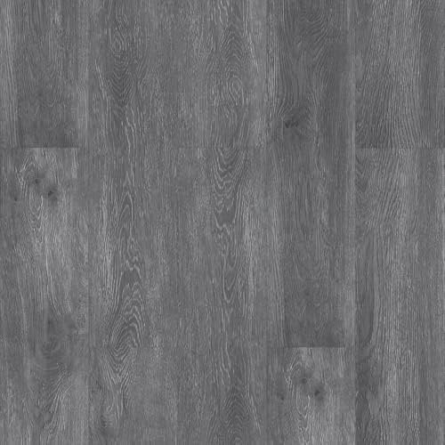 FLOREXP Vinyl Flooring - Lino Flooring,Peel and Stick Floor Tiles Self Adhesive Vinyl Flooring,2.0mm 10cm×15cm 1 Piece Enviornmentally Friendly for Kitchen Bathroom Office (Dark Grey Sample)
