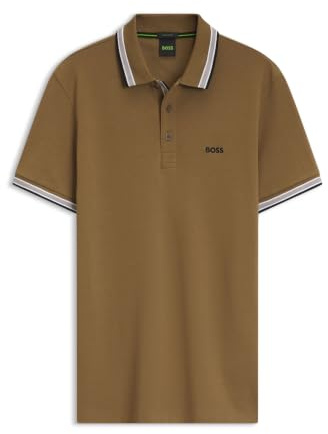 BOSS Mens HBG Paddy Euro Polo Shirt Short Sleeve