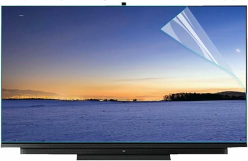GZYHDC Protettore di Schermo TV Antiriflesso, Filtro TV Anti Luce Blu, Filtro per Monitor con Schermatura UV E Radiazioni, Anti-Scratch No Bubbles per LCD, LED, TCL, Sony / 65in1440x809mm