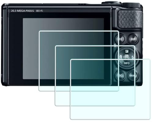 HUIPUXIANG Pellicola protettiva per schermo compatibile con fotocamera Canon PowerShot SX740 HS SX730 HS (per accessori), 0,3 mm ad alta definizione, durezza 9H, copertura protettiva in vetro di alta