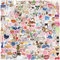 200PCS Pink Aesthetics Stickers, Girly Cute Coquette Vinyl Waterproof Stickers Pack for Luggage Scrapbook Skateboard Guitar Water Bottle, Gift for Teens Kids Girls