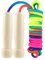 BTONGE Springseil Erwachsene,500CM Verstellbares Regenbogen-Springseil Kinder Mit Holzgriff für Jungen Und Mädchen 6 7 8 9 10 Jahre, Jump Rope für Fitnesstraining, Outdoor-Aktivitäten