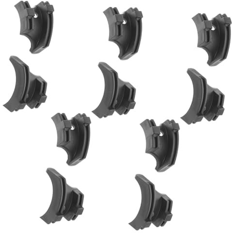 JOINPAYA 10pcs Bicycle Wire Guide Plastic Bottom Bracket Cable Guides Handlebar Tape for Road Bike Bike Cable Ferrules