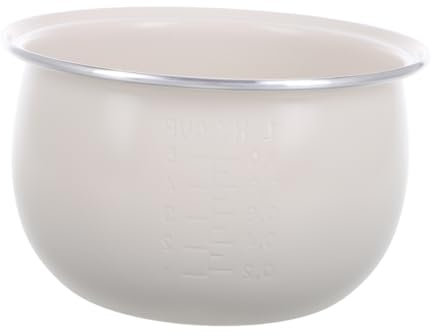 Hemobllo Recipiente Cerámico Repuesto Olla Arrocera Antiadherente para Yogur Sopa Tostar Pasteles