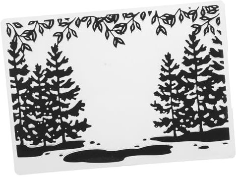 jojofuny Prägefolder Kunststoff für Kartenherstellung Selbstgemacht Prägeschablone Langlebig und Dekorativ für Scrapbooking und Bastelprojekte