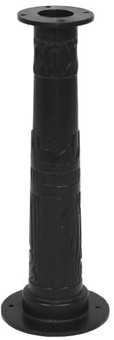 Stand for Garden Hand Cast Iron, Black Iron Pump Stand, Cast Iron, 24x67cm, 11.5kg, Compatible with Most Hand Water Pumps