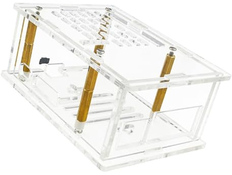 Efficient Cooling Heatsink PCIe M.2 NVMe SSD Housing Case Box for RPi 5