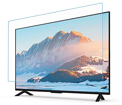 Pellicola protettiva per schermo TV da 43-60 pollici, filtro anti-luce blu, anti-radiazioni, antigraffio, allevia l'affaticamento degli occhi, 55 pollici, 1211 x 682 mm.(47 pollici 1044 x 590 mm