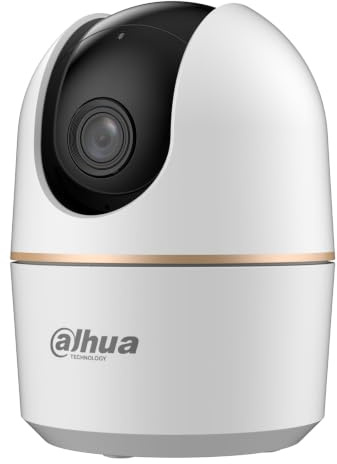 Dahua H5A 5MP 360° Überwachungskamera Innen, Wi-Fi 6 Kamera Überwachung Innen mit KI-Personenerkennung, WLAN Kamera, Automatische Verfolgung, Nachtsicht, Zwei-Wege-Audio, für Babys/Haustiere