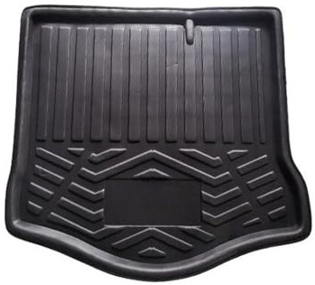 Bandeja Maletero para Ford para Focus 2005-2011 para MK2 para .5 Hatchback Alfombrilla Maletero Trasero Bandeja Carga Revestimiento Protector Alfombra Cubremaletero