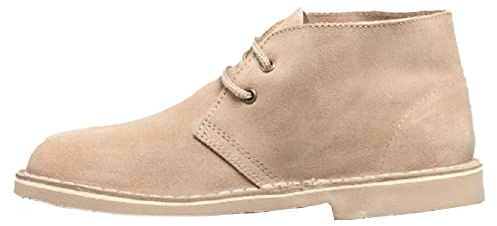 Roamers 3 Eyelet Desert Boots in Suede Or Waxy Leather Finish. 5 Colours. Sizes 6-14 UK