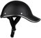Homyl Motorradhelm Sommer Baseball Cap Schutzhelme Tropenhelm Fahrradhelm für Damen Herren - Schwarz