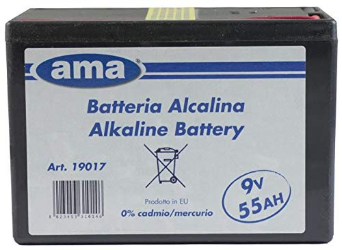 LEM Select Pile sèche 9 V 55 Ah pour clôture électrique