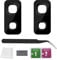 Eonpam 2 Pack Back Camera Glass for Samsung Galaxy S9+ Plus SM-G965 HD Rear Lens Glass Replacement + Repair Kit