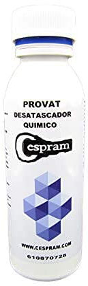 Cespram. FORMATO AHORRO. Desatascador quimico, eliminador de atascos en ducha, fregadero, inorodo ., mas dificiles sin dañar tuberias. Provat 1L (2kg) 1L.