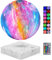 VGAzer Magnetico Levitazione Galassia Luna Lampada-16 colori galleggiante LED Luce notturna Lampada da tavolo Giocattoli da scrivania per Natale Regalo Compleanno