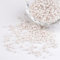 Handicraft Emporium Cuentas de cristal opaco | Lustered | 3 mm | Blanco | 50 g