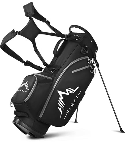 GoHimal 14-Way Golf Stand Bag, Golf Bag for Men with Stand- Lightweight & Durable Golf Club Bags for Men & Women