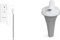 Bresser Bodenthermometer und -feuchtigkeitsmesser als Zusatzsensor für einige Bresser Wetterstationen für Garten Gewächshaus & Poolthermometer zur Wasser-Temperaturmessung
