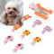 JOROBURO 24pcs Pet Hair Clips, Resin Cute Mini Camera Shape Dog Hair Barrettes, Tiny Pet Grooming Hair Accessories for Small Teddy Mini Teacup Yorkie Pet Kitten