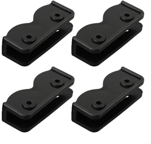 Paquete de 4 soportes de plástico para tienda de campaña, accesorios de conexión rectangulares de repuesto de pabellón desplegable de 2 vías para pabellón al aire libre, terraza, paraguas, piezas de