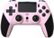 AARONMEI Wireless Gamepad Controller For PlayStation 4 With Motorized Vibration, 6-Axis Motion Sensing, Continuous Firing Function (Pink)