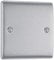 BG Electrical Single Blank Plate