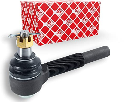 febi bilstein 41312 Spurstangenendstück mit Kronenmutter und Splint, 1 Stück