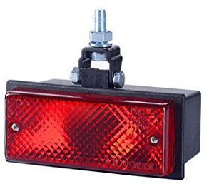 Rojo de la cola trasera antiniebla Luz 12 V 24 V ajuste universal bombilla G03