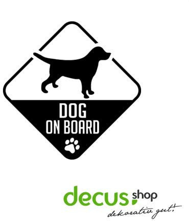 Dog on Board // Sticker OEM JDM Style Aufkleber