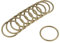 sourcing map O-Ring-Schnalle, 35 mm Innendurchmesser, 3 mm Dicke, Zinklegierung, O-Ringe für Hardware-Taschen, Gürtel, Bastelzubehör, Bronzefarben, 10 Stück