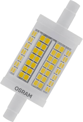 OSRAM LED LINE R7S DIM | Tube Crayon LED culot R7s, Gradable, 11,50W = 100W équivalent incandescent | Blanc chaud | 2700K