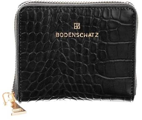 Bodenschatz Geldbörse Zip Around Wallet Black schwarz