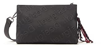 Desigual Damen bols_galia dortmund Across Body Bag, Schwarz, Einheitsgröße EU