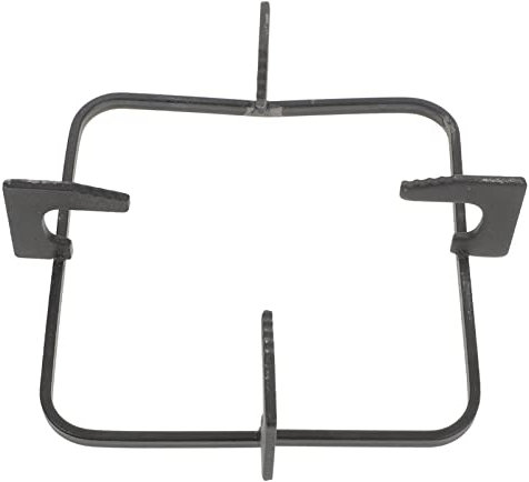 HEMOTON Gas Stove Wok Ring Rack: Square Universal Cast Iron Wok Rack Support Ring Cooktop Range Pan Holder Stand Milk Pot Holder for Most Gas Stove Range Cooktop, 20.7X20.7X6CM (JW59NMDEC15C45U9Q2C4)