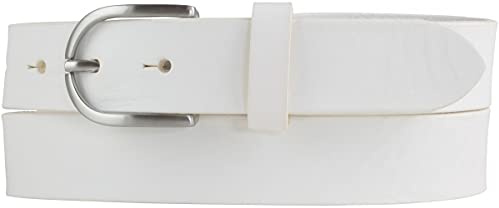 BELTINGER Damen-Gürtel aus Vollrindleder 3 cm | Leder-Gürtel für Damen 30mm | Chino-Gürtel mit runder Gürtelschließe
