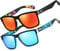 HGDGears Vintage Polarisierte Sonnenbrille Herren und Damen,Fahren,Radfahren,Angeln,Reise,UV400 Schutz Sonnenbrillen für Herren